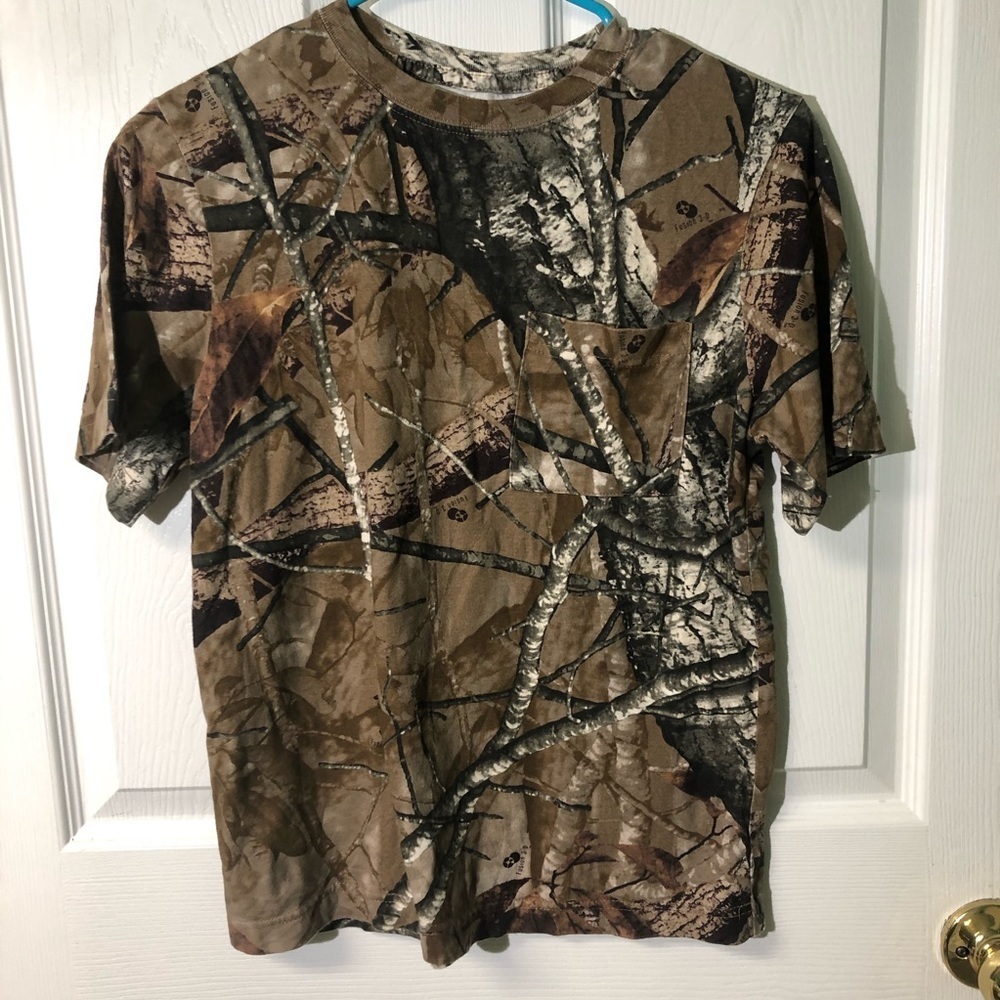 Outfitters Ridge kids camouflage shirt